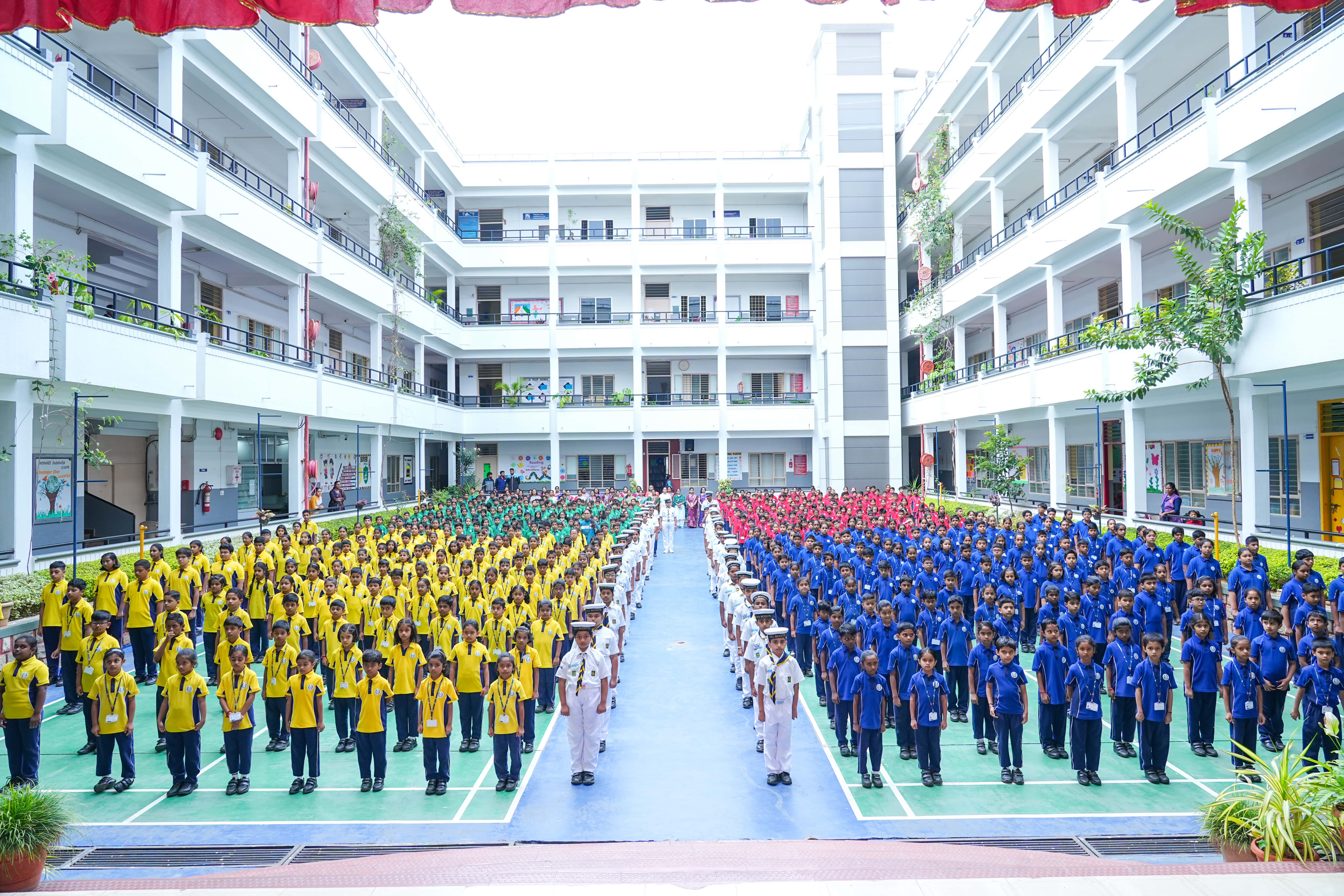 Regency school students